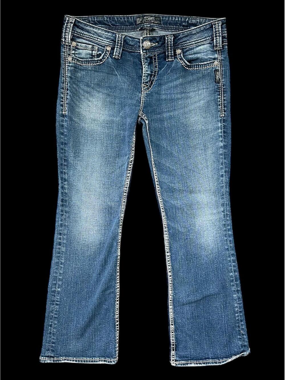 Silver Jeans Co. Womens Blueโ Denim Bootcut Jeans